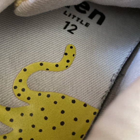 Ten Little Yellow Flexible Sole size 12 toddler/little kid sneakers - Picture 3 of 8